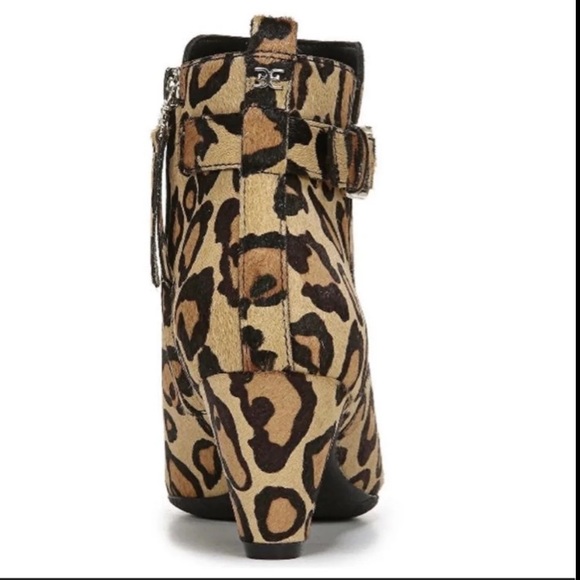 SALE OFR🆕SAM EDELMAN LEOPARD BOOTIES (Sz 6.5) - Picture 4 of 14
